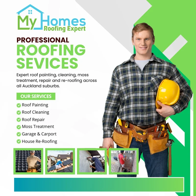 Professional Roofing Services Auckland NZ | My Homes Roofing Expert Professional roofing services Auckland NZ — roof painting, cleaning, repair and re-roofing by My Homes Roofing Expert